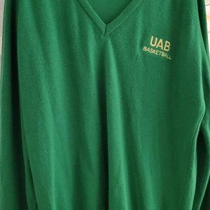NWOT UAB Basketball Men's Golf Sweater